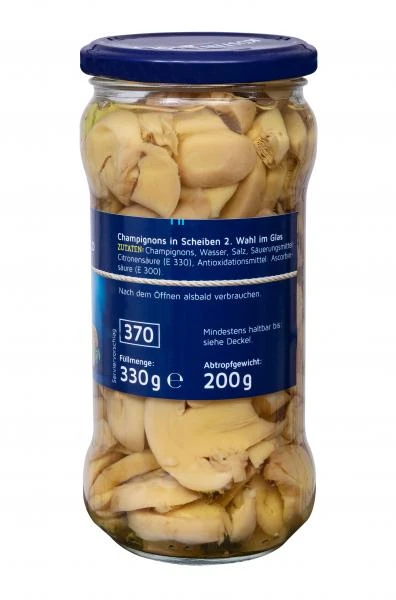 Küstengold Champignons In Scheiben 2. Wahl – Bild 2