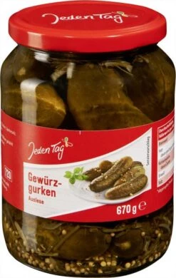 Jeden Tag Gurkenfäßchen Knackig-würzig