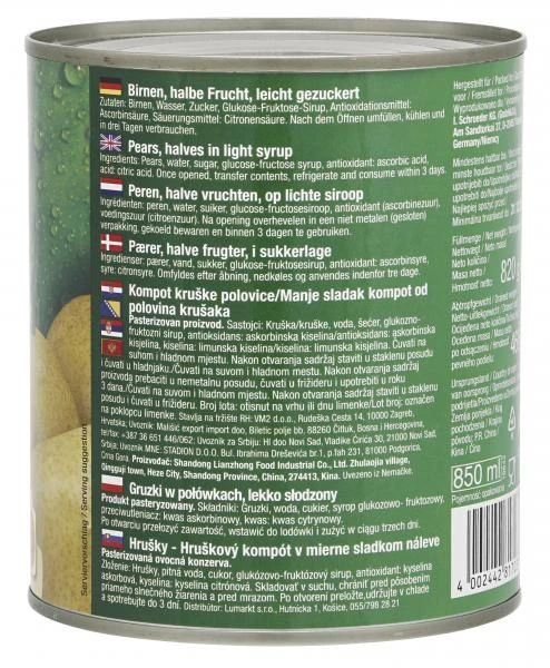 BelSun Birnen Halbe Frucht Leicht Gezuckert – Bild 2