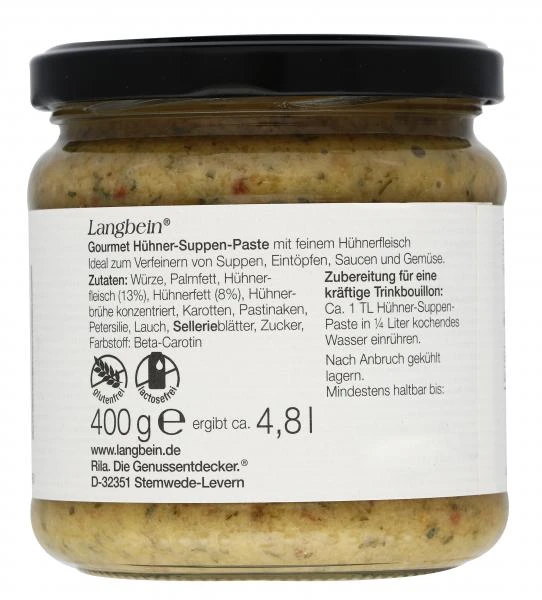 Jürgen Langbein Hühner-Suppen-Paste – Bild 2