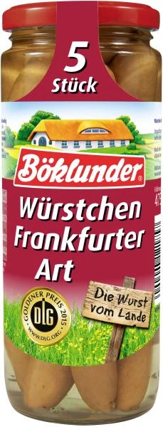 Böklunder Würstchen Frankfurter Art