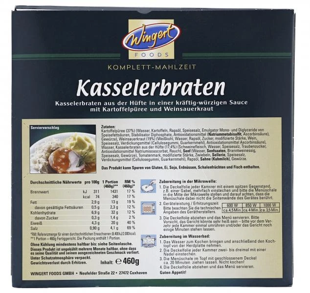 Wingert Foods Kasselerbraten – Bild 2
