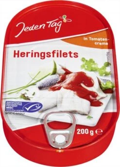 Jeden Tag Heringsfilet In Tomatencreme