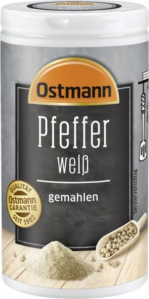 Ostmann Pfeffer Weiß Gemahlen