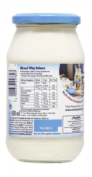 Miracel Whip Balance – Bild 2