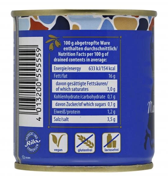 Ibero Spanische Grüne Manzanilla Oliven Mit Knoblauchcreme – Bild 3