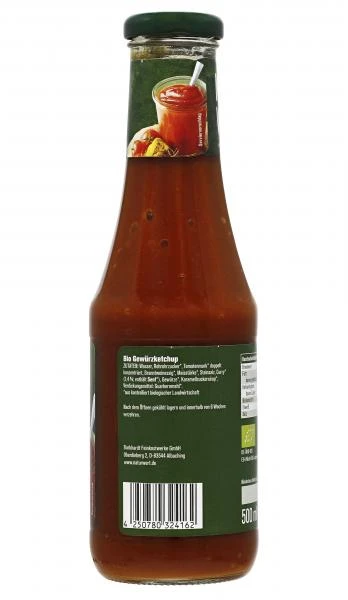 NaturWert Bio Gewürzketchup – Bild 2