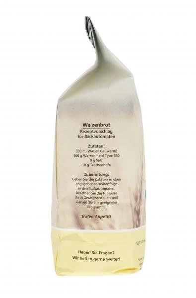 Mühle Erks Bioland Weizenmehl Type 550 – Bild 4