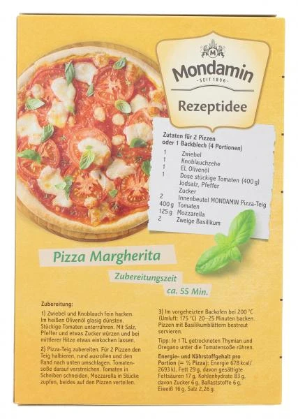 Mondamin Pizza-Teig – Bild 3
