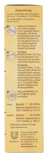 Mondamin Pizza-Teig – Bild 4