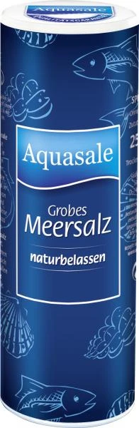 Aquasale Meersalz Naturkristalle Grob