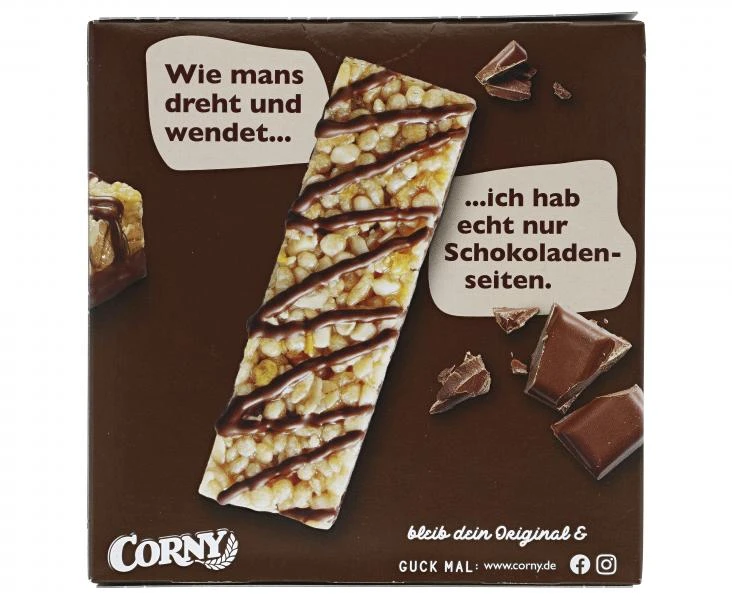 Corny Müsli Riegel Schoko – Bild 3