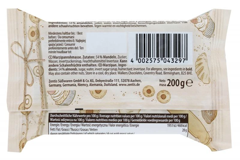 Zentis Feine Marzipan Rohmasse – Bild 2