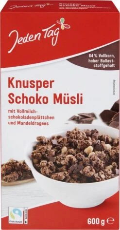 Jeden Tag Knusper-Schoko-Müsli Knusprig Schokoladig